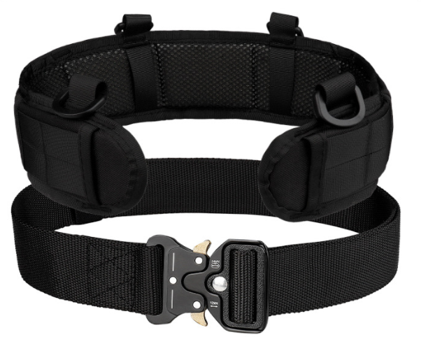 Conjunto de cinto de batalha tático Lever Pro Airsoft Molle Belt War Belt