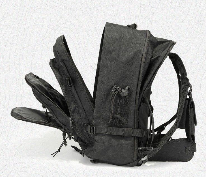 Alavanca de grande capacidade militar tático caminhada mochila expansível 45L