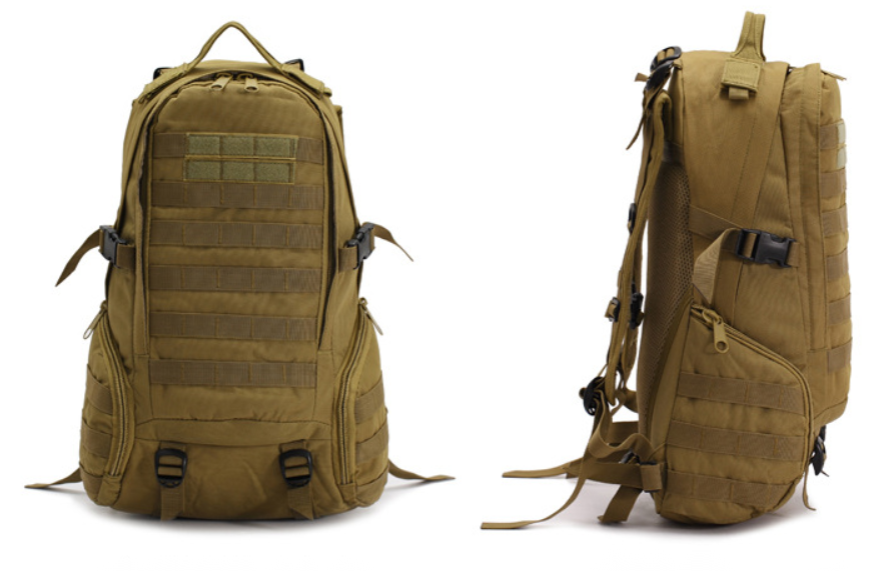 Tactical Backpack Military Army Assault 3P EDC Pack Molle Bag Outdoor Large Capacity Travel Camping Hunting Backpack