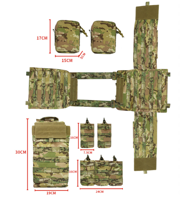 Hunting Tactical  1000D Nylon Molle tactical  fitness vest Plate Carriers