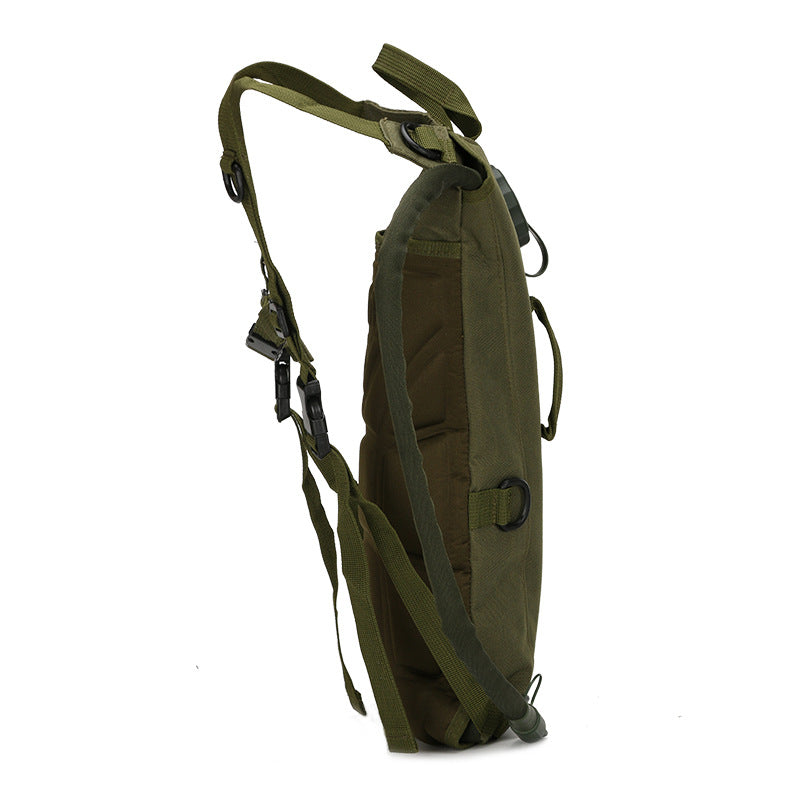 Mochila de hidratación con palanca, mochila de hidratación ligera, mochila de agua con vejiga de hidratación de 3 l, adecuada para hombres, mujeres, niños, ciclismo, senderismo, camping, ciclismo, equitación y festival de música.