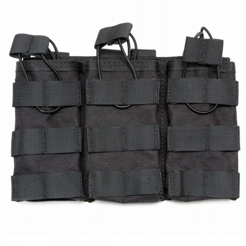 Tactical MOLLE Triple  Magazine Pouch with MOLLE Strap