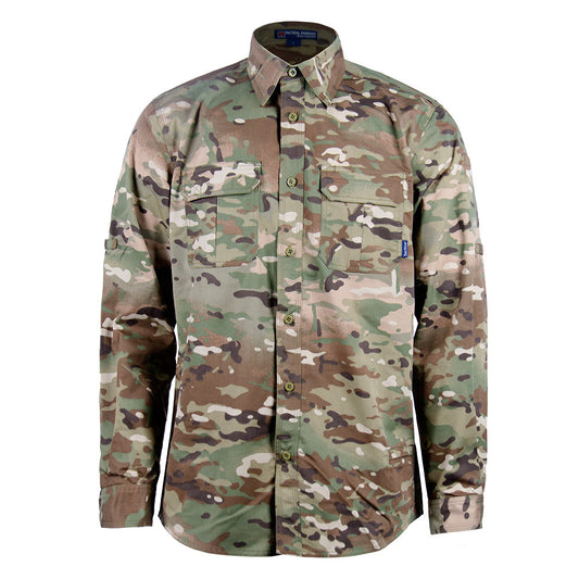 Alavanca uniforme tático militar de combate de caça camisa de manga comprida