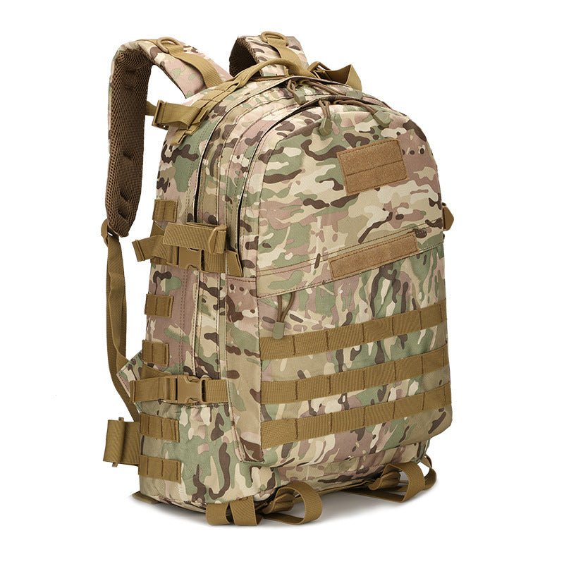 Saco de camuflagem de combate tático Lever Pacote de esportes ao ar livre Caminhada Mochila Molle