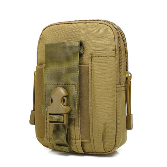 Small Tactical Molle Pouch, Military Waist Pouch EDC with Smartphone Holster Holder Utility Gadget Belt Bag for Outdoor