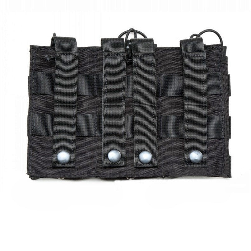 Tactical MOLLE Triple  Magazine Pouch with MOLLE Strap