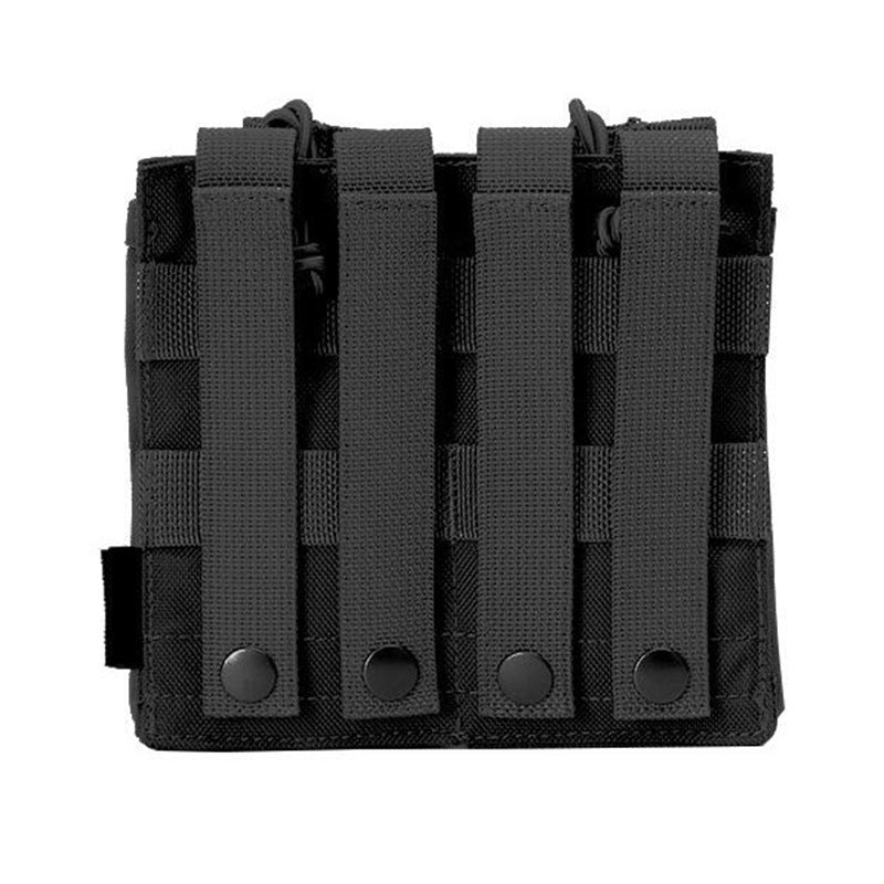 Tactical MOLLE Double Magazine Pouch with MOLLE Strap