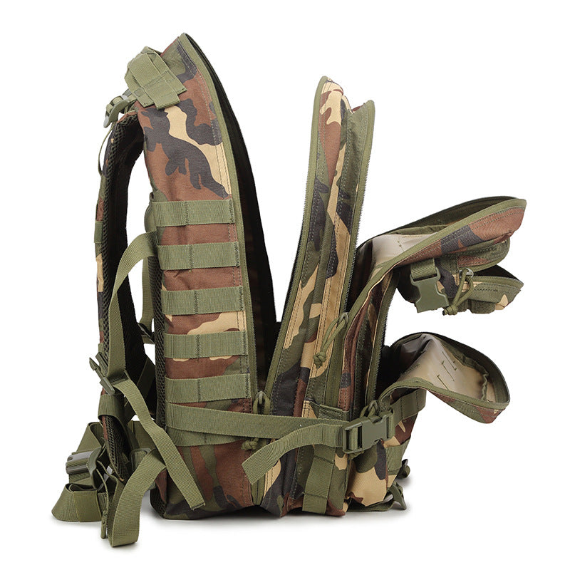 Mochila tática militar alavanca grande pacote de assalto de 3 dias Molle Bag mochilas 40L 