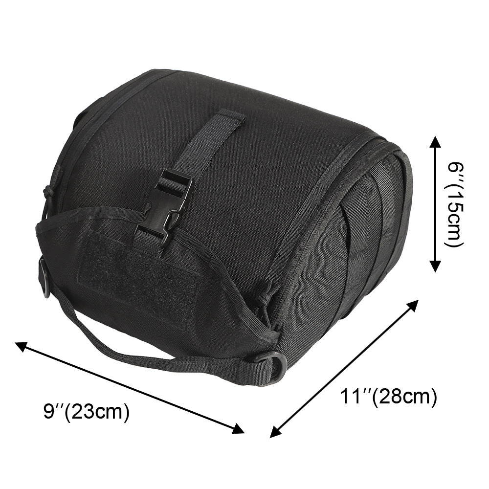 Molle Helmet Bag Pack, Lightweight Padded Storage Bag for Carrying Airsoft Fast Motorcycle MICH FAST Helmet