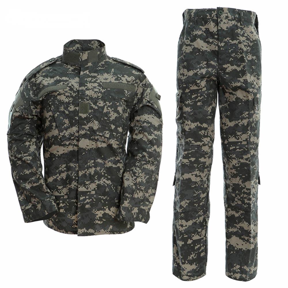 Palanca camuflaje táctico ACU uniforme combate campo de batalla ropa hombres Airsoft Paintball caza ropa