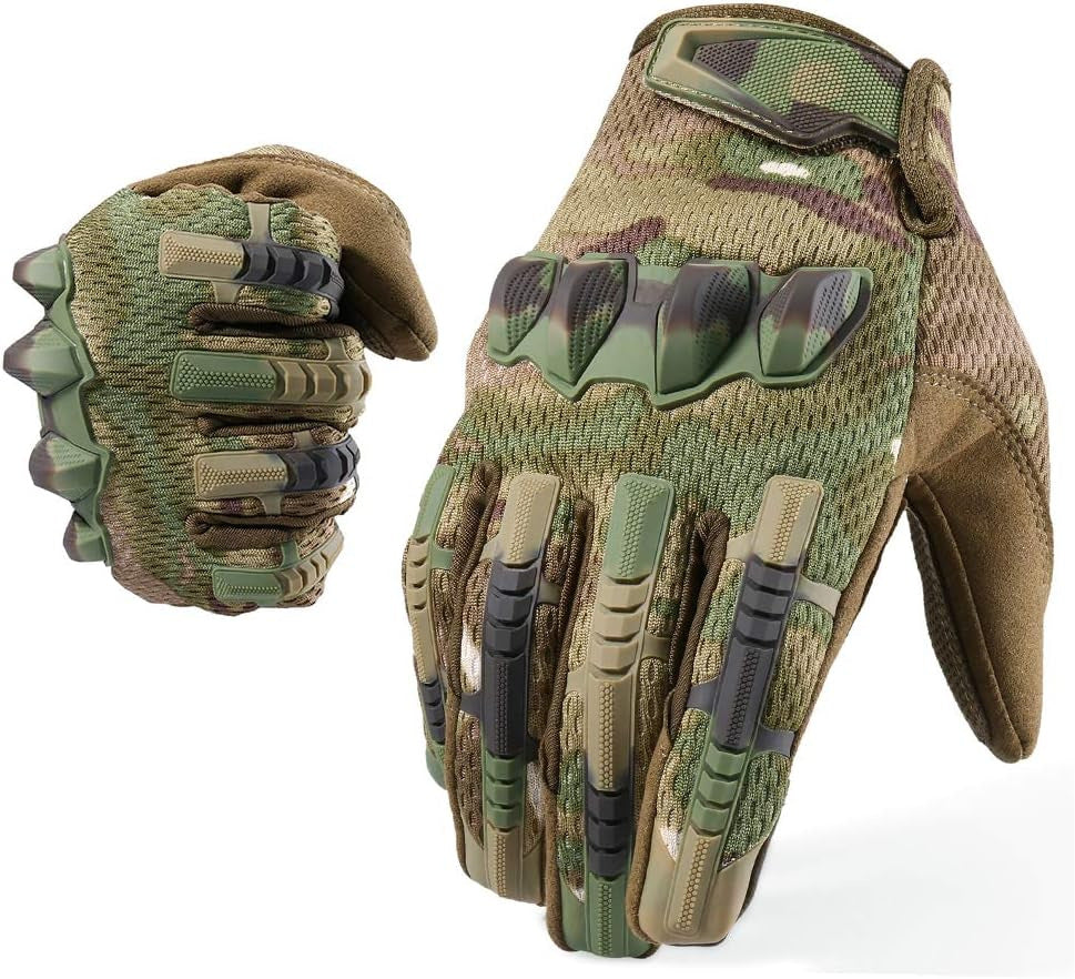 NYLON Tactical Combat Military Full-Finger Gloves