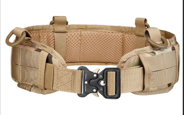 Conjunto de cinto de batalha tático Lever Pro Airsoft Molle Belt War Belt