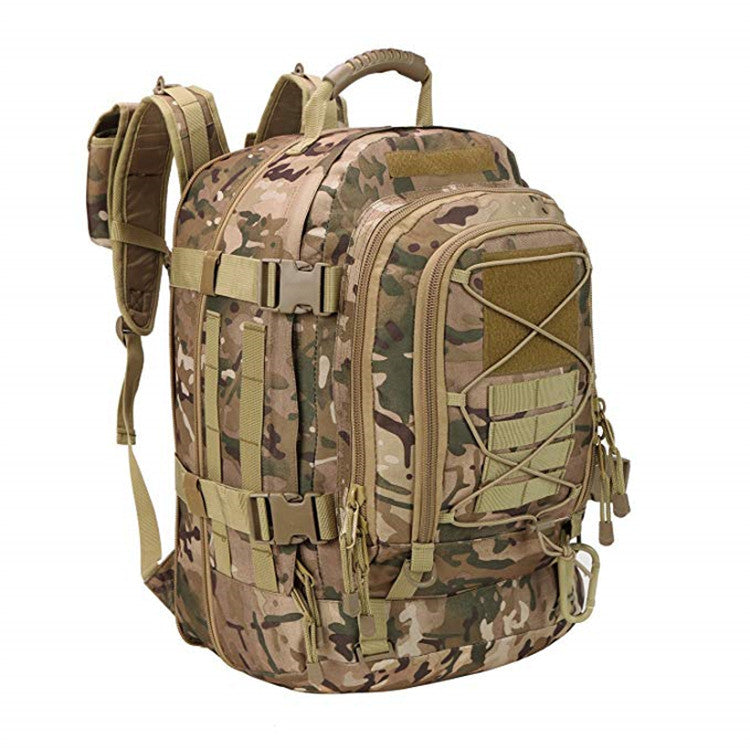 Alavanca de grande capacidade militar tático caminhada mochila expansível 45L