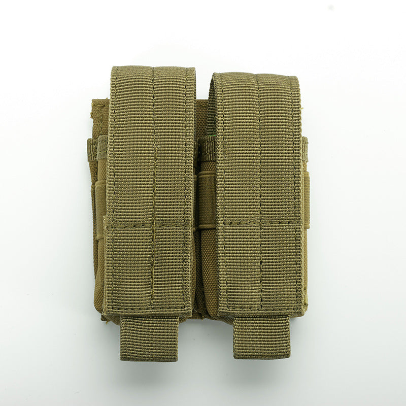 Tactical MOLLE Double Magazine Pouch with MOLLE Strap