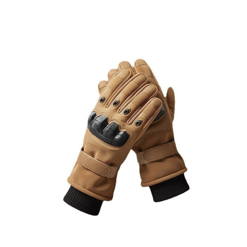 Tactical Military Cycling Winter Warm Full Finger Gloves Anti-Slip Bicycle Gloves Anti Shock