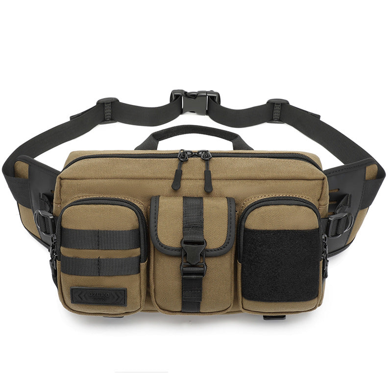 Men's Waist Bag Fashion Outdoor Sports Chest Bags Male Fanny Belt Pack Hip Bum Crossbody Bag Large Molle Pouch