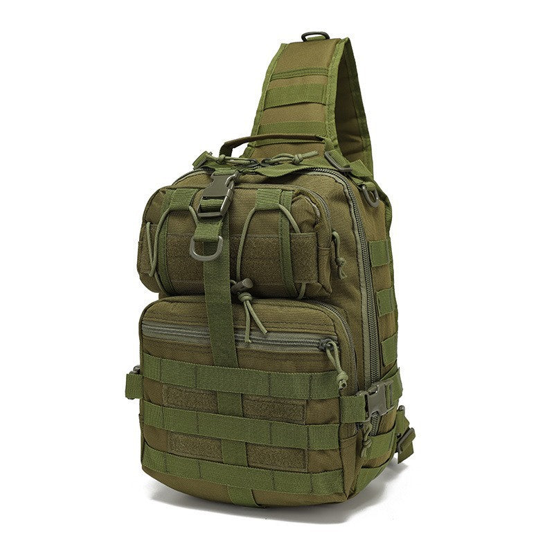 Lever Tactical Sling Bag Pack Military Rover Shoulder Backpack EDC Assault Range Bag, Water-Resistant