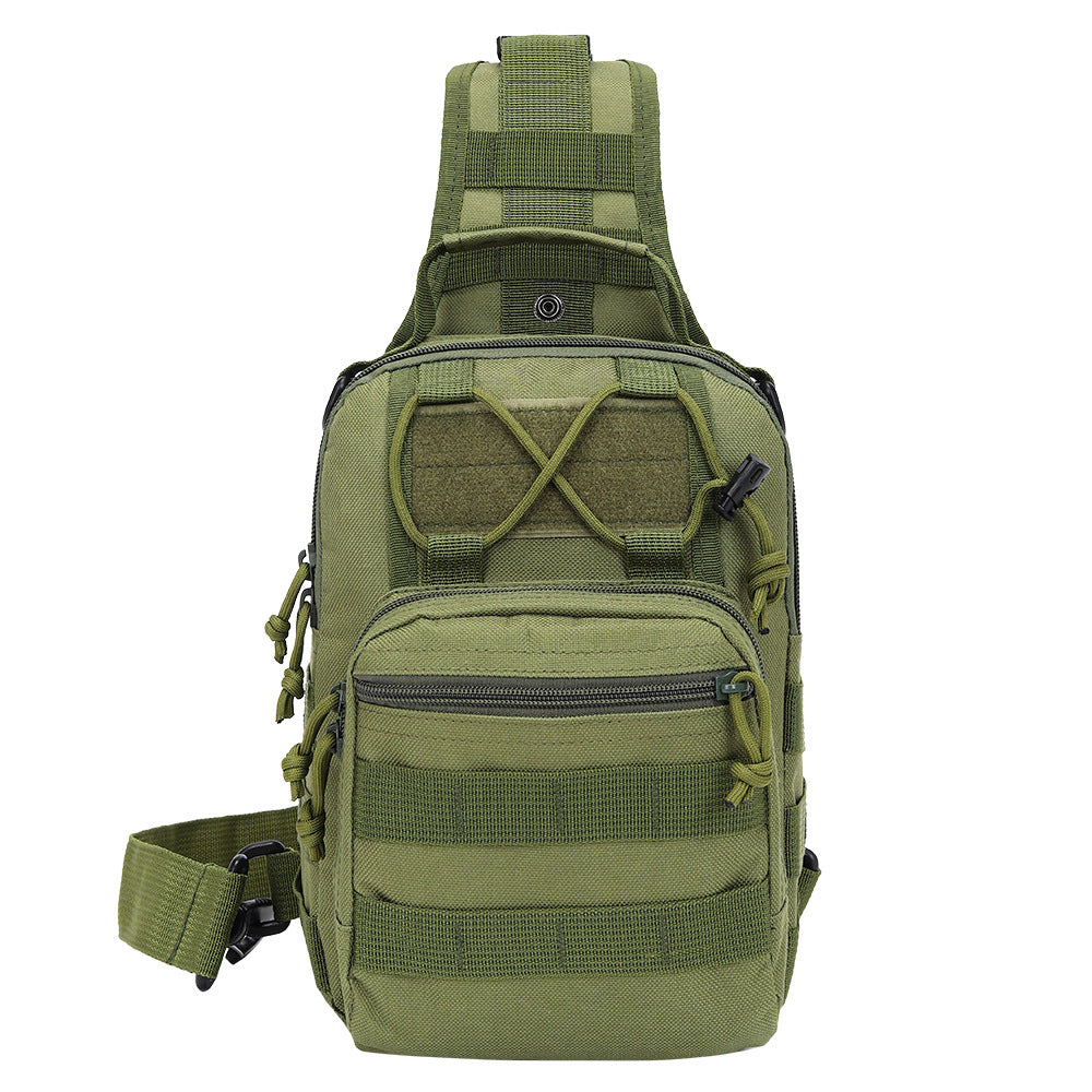 Lever Tactics Sling Chest Bag Molle Shoulder Bag Military Shoulder Bag para actividades al aire libre, ciclismo, senderismo, caza 