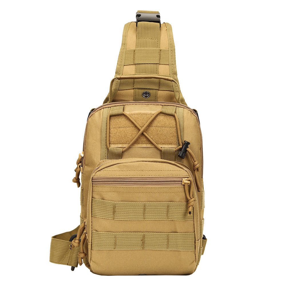 Lever Tactics Sling Chest Bag Molle Shoulder Bag Military Shoulder Bag para actividades al aire libre, ciclismo, senderismo, caza 