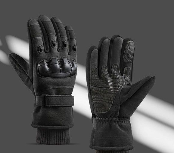 Tactical Military Cycling Winter Warm Full Finger Gloves Anti-Slip Bicycle Gloves Anti Shock