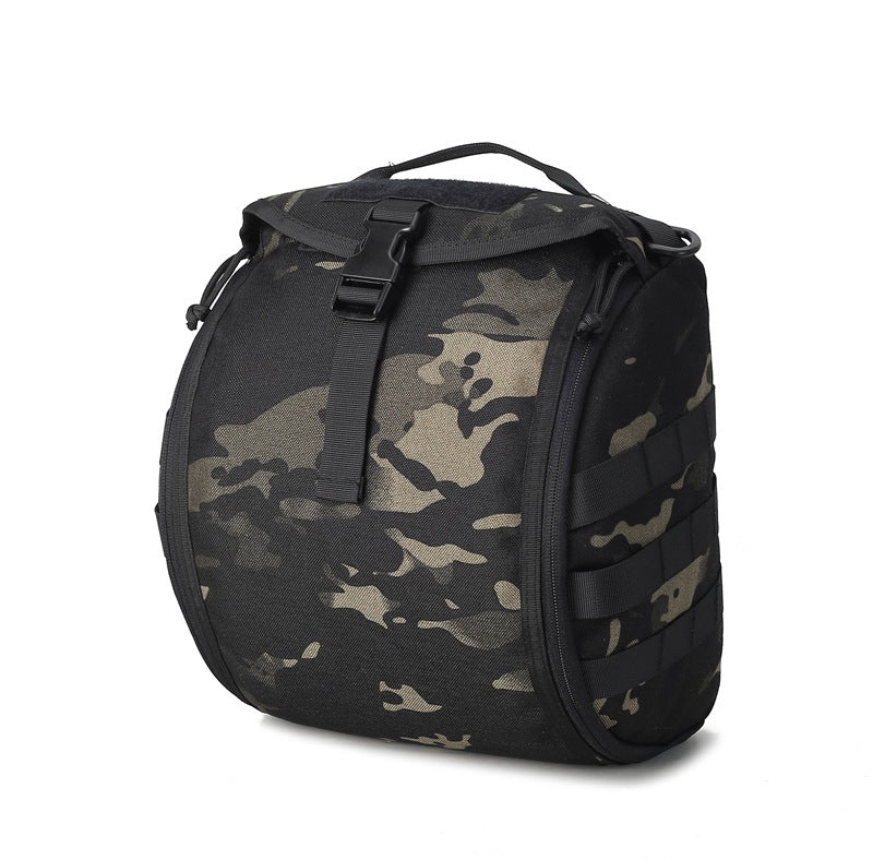 Molle Helmet Bag Pack, Lightweight Padded Storage Bag for Carrying Airsoft Fast Motorcycle MICH FAST Helmet