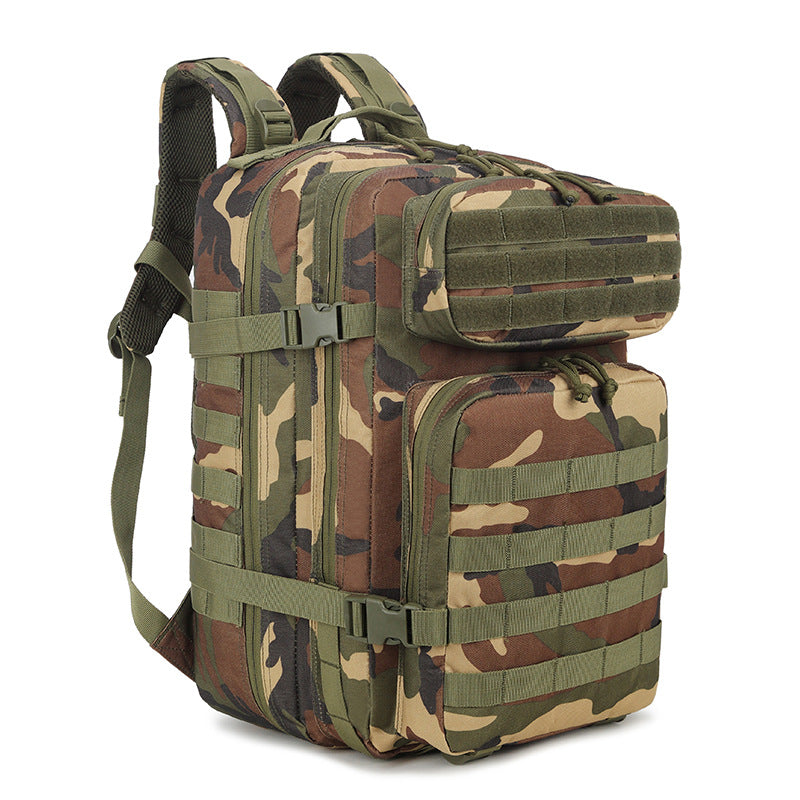 Mochila tática militar alavanca grande pacote de assalto de 3 dias Molle Bag mochilas 40L 